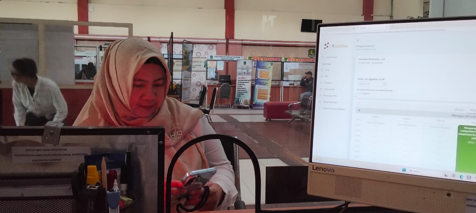 pemberian layanan konsultasi kepengurusan kepesertaan UHC